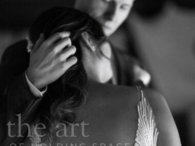 emotional bride-groom first look
