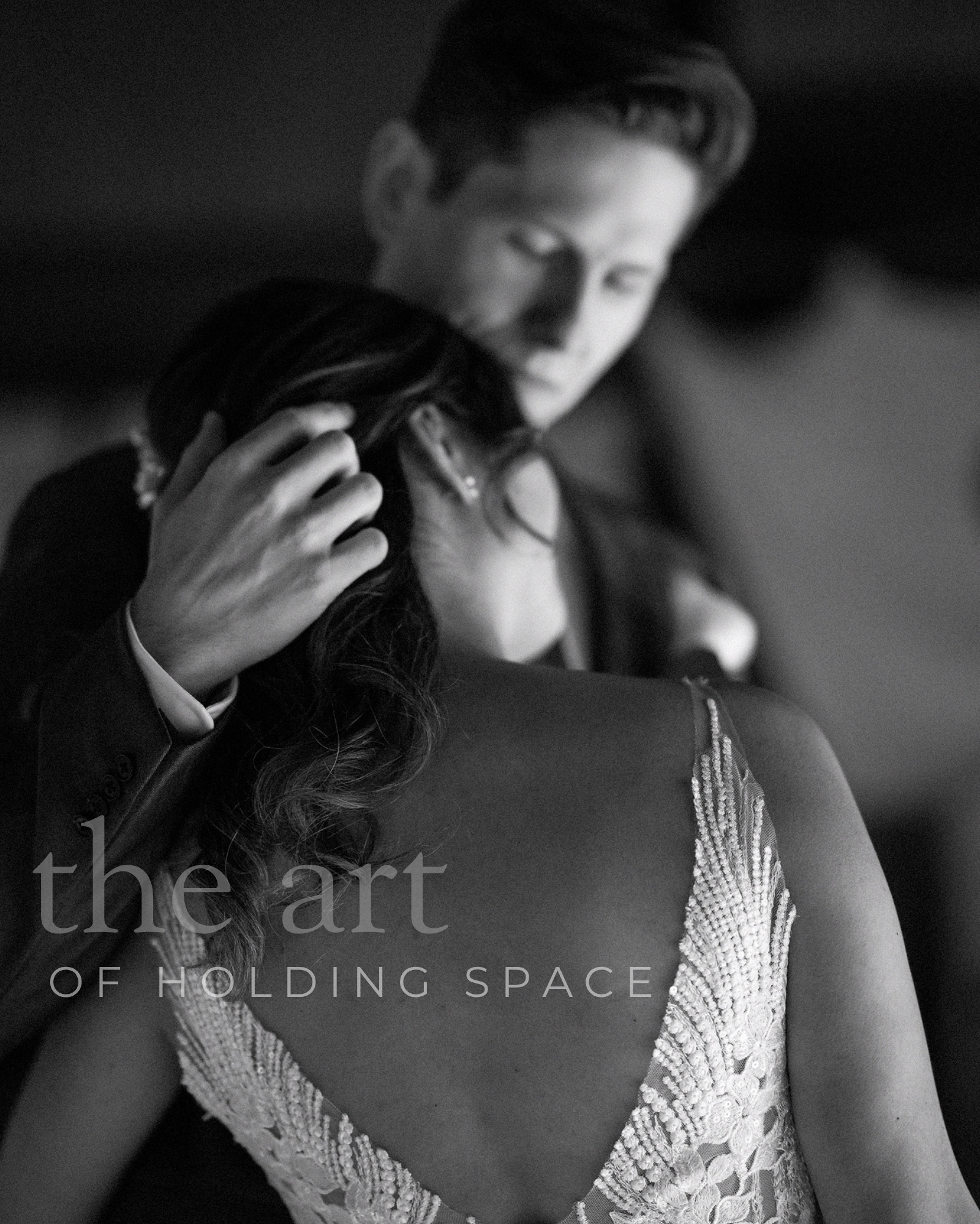 emotional bride-groom first look