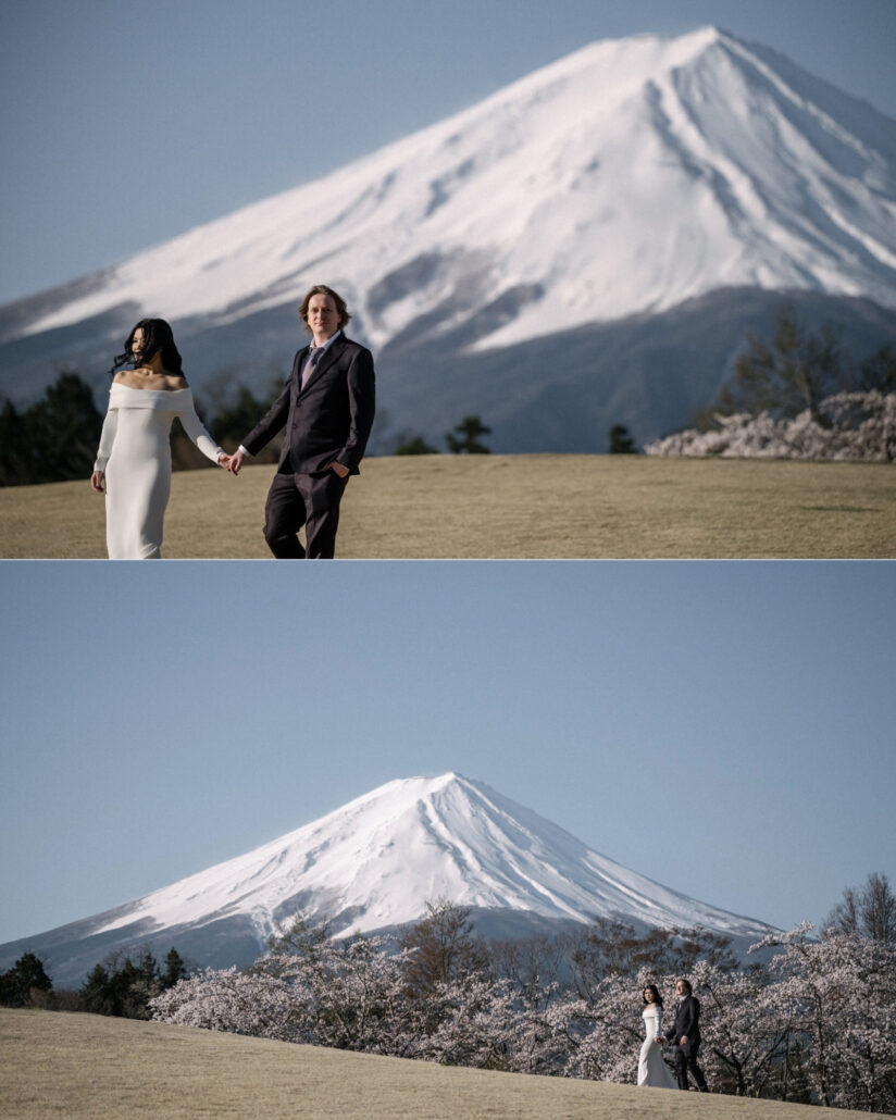 Fuji sakura photoshoot