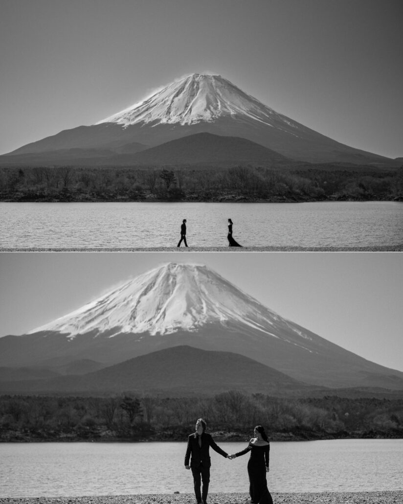 Japan spring wedding photography